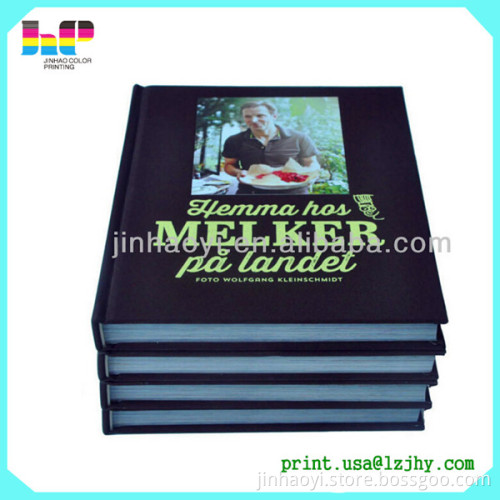 Custom chinese cheap cmyk cloth cover bound book printing